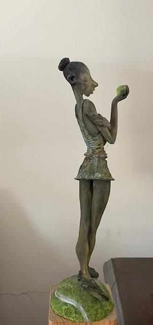 Dirk De Keyzer (1958) - sculptuur, Tennister - 25 cm - Brons, Antiek en Kunst, Antiek | Overige Antiek