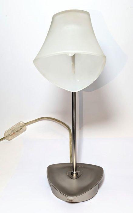 Lampe de table de chevet - Métal, Verre - Lampe design, Antiek en Kunst, Curiosa en Brocante
