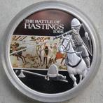 Tuvalu. 1 Dollar 2009 The Battle of Hastings, 1 Oz (.999)