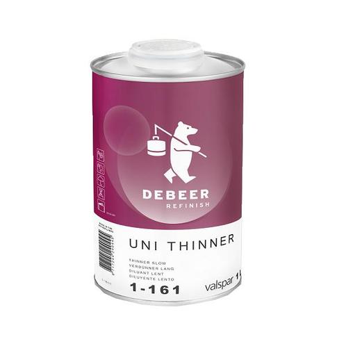 Uni Thinner Slow  1 Liter - 1-161 De Beer (Verdunners), Auto diversen, Autogereedschap, Nieuw, Verzenden