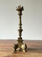 Kandelaar - Koper - Klassieke Kerkkandelaar - 42 cm - 2 kg, Antiek en Kunst