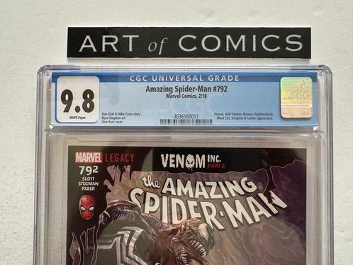 The Amazing Spider-Man #792 - CGC 9.8 - Venom, Anti-Venom,, Boeken, Strips | Comics