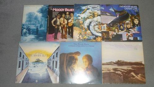 The Moody Blues - A lot of 7 studio albums incl. 2x Double, Cd's en Dvd's, Vinyl Singles