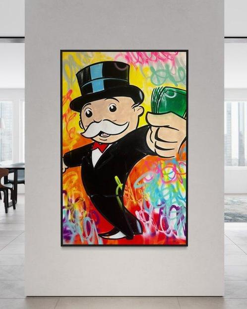 Gunnar Zyl (1988) - Mr. Monopoly XXL, Antiek en Kunst, Kunst | Schilderijen | Modern