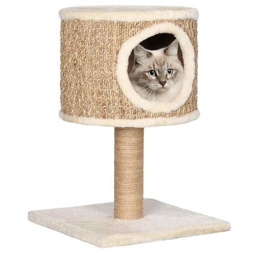 Kattenhuis & Krabpaal - Retour Deal - Klein & Fijn, Dieren en Toebehoren, Krabmeubelen, Krabpaal, Nieuw, Verzenden