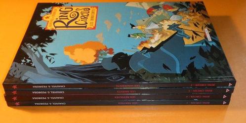 Ring Circus T1 à T4 + dédicace - Série complète - 4x C - 4, Boeken, Stripverhalen