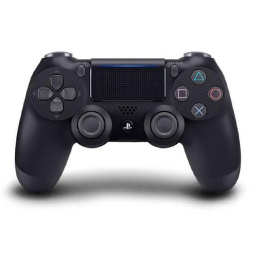 Playstation 4 / PS4 Controller DualShock 4 Zwart V2, Games en Spelcomputers, Spelcomputers | Sony PlayStation 4, Zo goed als nieuw