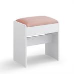 Gestoffeerde Kruk - Pastel Roze | Retour Deal | Perfect v..., Verzenden, Nieuw