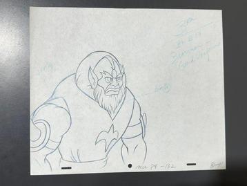 Filmation - Oorspronkelijke animatie tekening van Beest - beschikbaar voor biedingen