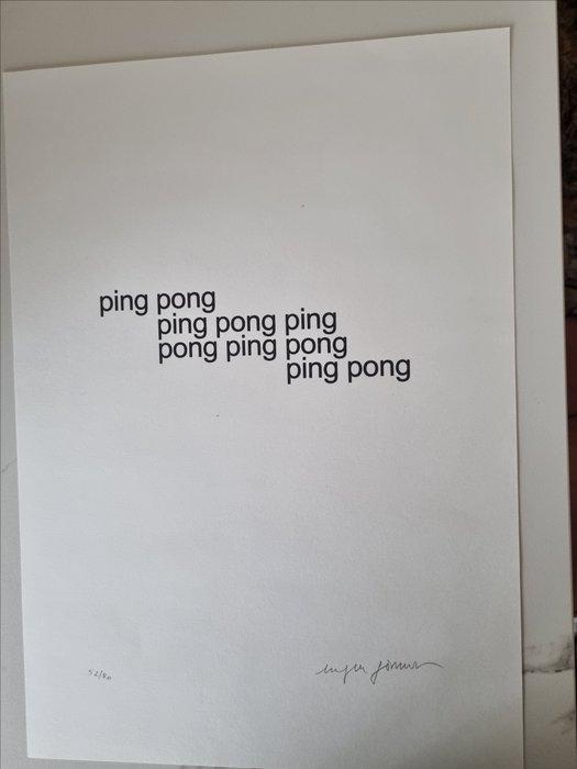 Eugen Gomringer (1925-2025 - Ping Pong, Antiek en Kunst, Antiek | Overige Antiek