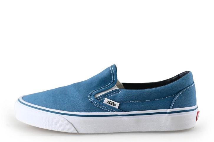 Vans Instappers in maat 40½ Blauw, Kleding | Heren, Schoenen, Blauw, Zo goed als nieuw, Overige typen, Verzenden