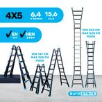 Vouwladder / multiladder Eurostairs 4x5 voor professionals, Doe-het-zelf en Bouw, Ladders en Trappen, Nieuw, Ophalen of Verzenden