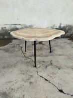 Salontafel - Onyx - Koffietafel uit de jaren 50 - Poten van