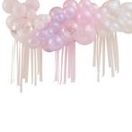Roze Ballonnenboog Pastel Doorzichtig DIY Set, Verzenden, Nieuw