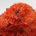 Mimetiet, kristallen ROOD VUUR op ZWAVEL, EOLISCHE EILANDEN