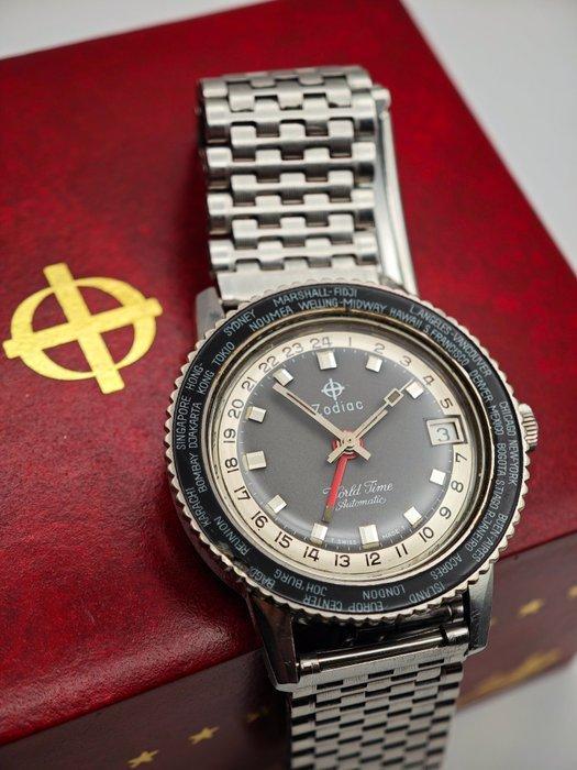 Zodiac World Time Aerospace GMT Original Bakelite Bezel Box, Handtassen en Accessoires, Horloges | Heren