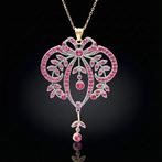 Zonder minimumprijs - Ketting met hanger - 8 karaat Zilver,