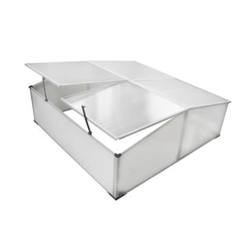vidaXL Koude bak met 4 deksels 108x110x41 cm, Verzenden