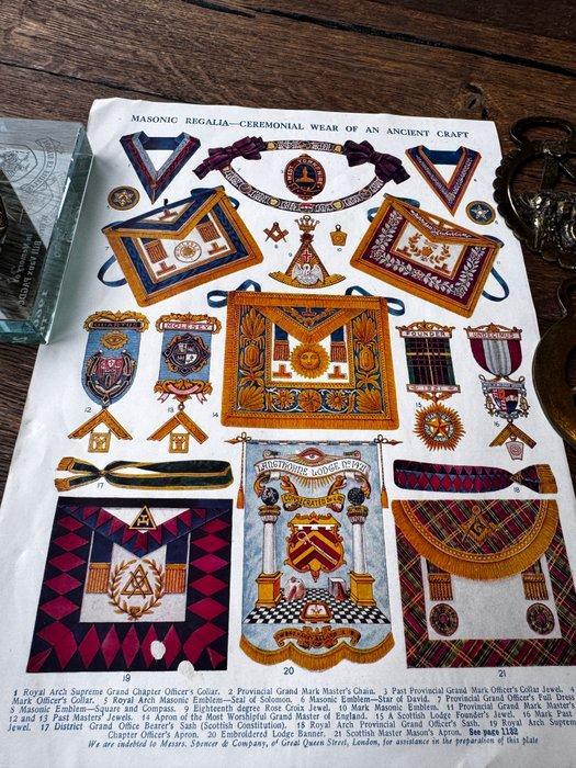 Royaume-Uni - Médaille - Set of 7- Selection of Masonic, Collections, Objets militaires | Général