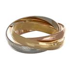 Ring - 18 karaat Geel goud, Roségoud, Witgoud, Handtassen en Accessoires, Nieuw