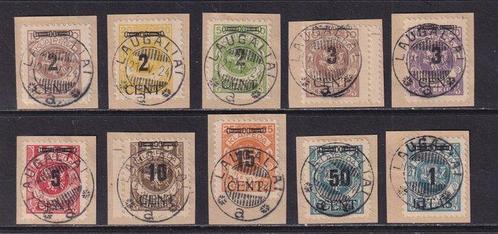Memel 1923 - ATTEST; Tobias Huylmans BPP - Michel: 183/192, Postzegels en Munten, Postzegels | Europa | Duitsland