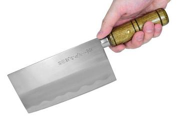 Seki Japan Japanese Meat Vegetable Cleaver, Stainless Steel