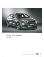 2014 AUDI Q3 INSTRUCTIEBOEKJE FRANS, Autos : Divers, Modes d'emploi & Notices d'utilisation, Ophalen of Verzenden