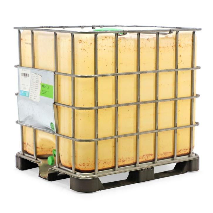 Gebruikte IBC Container vloeistofcontainer 1000 ltr, Tuin en Terras, Regentonnen, Gebruikt, Ophalen of Verzenden