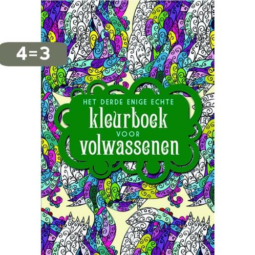 Het derde enige echte kleurboek voor volwassenen, Boeken, Stripverhalen, Gelezen, Verzenden