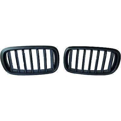 Mat Zwarte Nieren BMW X5 F15 X6 F16 B0298, Auto-onderdelen, Carrosserie, Nieuw, BMW, Voor, Links, Rechts
