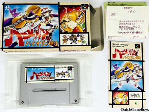 Super Famicom - Hamelin No Violin / Violinist Of Hamelin  +, Games en Spelcomputers, Games | Nintendo Super NES, Gebruikt, Verzenden