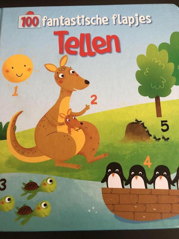 Tellen / 100 fantastische flapjes 9789492116604, Boeken, Kinderboeken | Baby's en Peuters, Gelezen, Verzenden