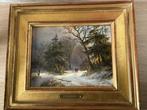 Johann Bernard Klombeck ( 1815 - 1893 ) - Winterlandschap