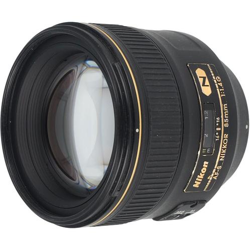 Nikon AF-S 85mm F/1.4G occasion (incl. BTW), Audio, Tv en Foto, Foto | Lenzen en Objectieven, Zo goed als nieuw, Verzenden