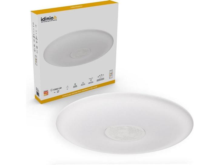 IDINIO WIFI LED plafondlamp 50 cm voor Google Nest / Echo, Maison & Meubles, Lampes | Suspensions, Envoi