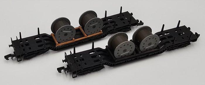 Arnold N - 4910 - Modeltrein goederenwagon (2) - Twee zware, Hobby en Vrije tijd, Modeltreinen | N-Spoor