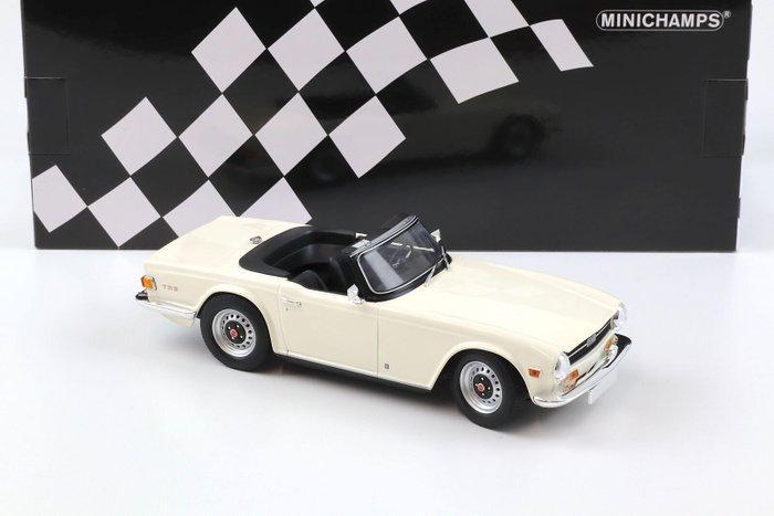 Minichamps 1:18 - Cabriolet miniature - Triumph TR6 (LHD), Hobby en Vrije tijd, Modelauto's | 1:5 tot 1:12