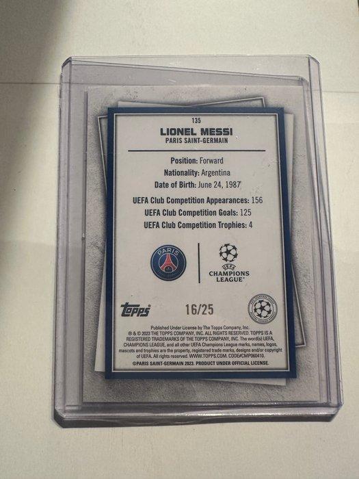 2022/23 Topps Superstars Lionel Messi /25 Parallel card - 1, Verzamelen, Stickers