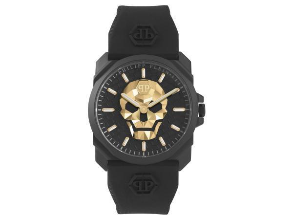 Veiling - Philipp Plein Skull King herenhorloge zwart, Bijoux, Sacs & Beauté, Montres | Hommes