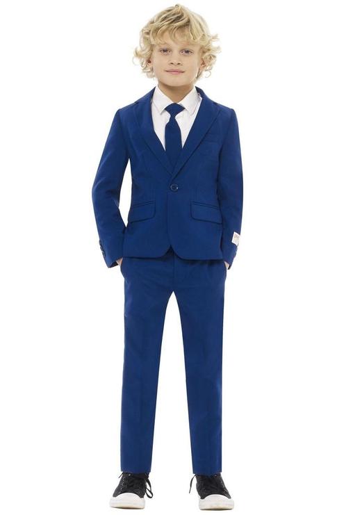 Donkerblauw Pak Jongen OppoSuits, Kinderen en Baby's, Carnavalskleding en Verkleedspullen, Nieuw, Verzenden