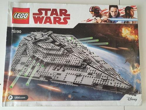 Lego Set - 75190 - Star Wars - First Order Star Destroyer, Kinderen en Baby's, Speelgoed | Duplo en Lego