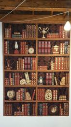 Arazzo Librairie Ancienne Exclusif - 190x140cm - Tapisserie, Antiquités & Art