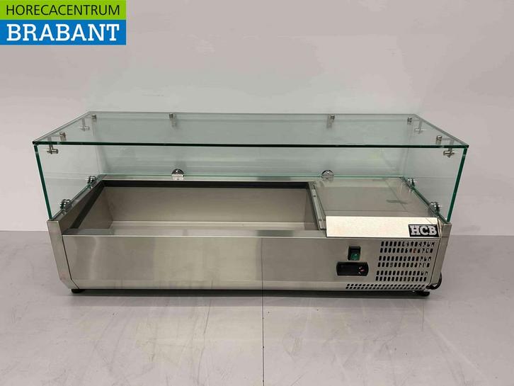 HCB inox Vitrine de comptoir Vitrine réfrigérée de comptoir, Zakelijke goederen, Horeca | Keukenapparatuur, Verzenden