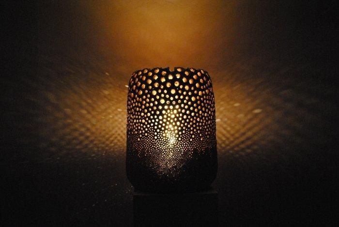 Gilles Caffier - Tafellamp - Steengoed - tafellamp, Antiek en Kunst, Kunst | Designobjecten