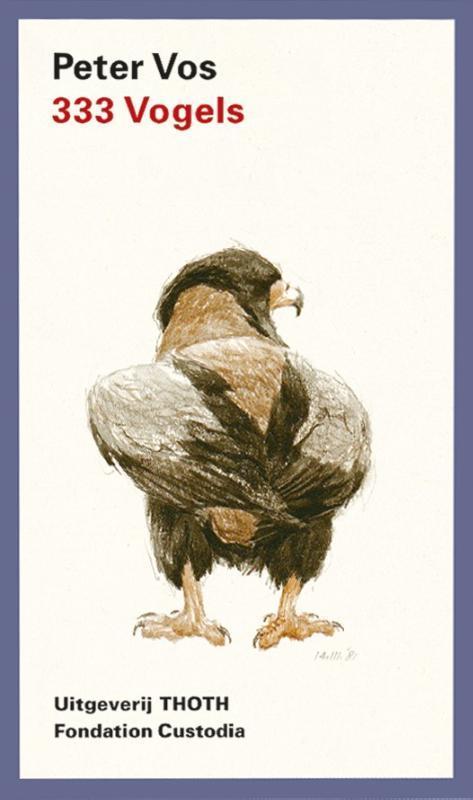 333 Vogels - Peter Vos 9789068688450, Boeken, Kunst en Cultuur | Beeldend, Zo goed als nieuw, Verzenden