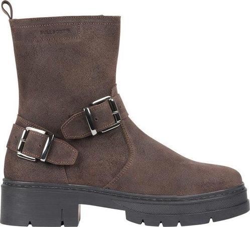 Tweedekans | Bullboxer - Laars - Dames - Donkerbruin - 38 -, Kleding | Dames, Schoenen, Ophalen of Verzenden