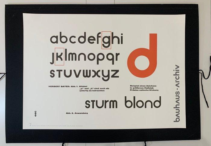Herbert Bayer - BAUHAUS - Alfabeto Universal - 1926, Antiquités & Art, Art | Dessins & Photographie