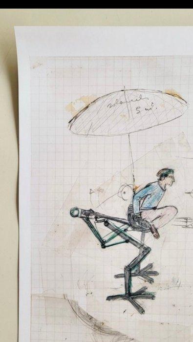 Panamarenko (1940-2019) - Machines that walk, Antiquités & Art, Antiquités | Autres Antiquités