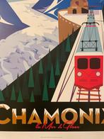 Monsieur Z - Affiche de Tourisme Le Montenvers - Chamonix
