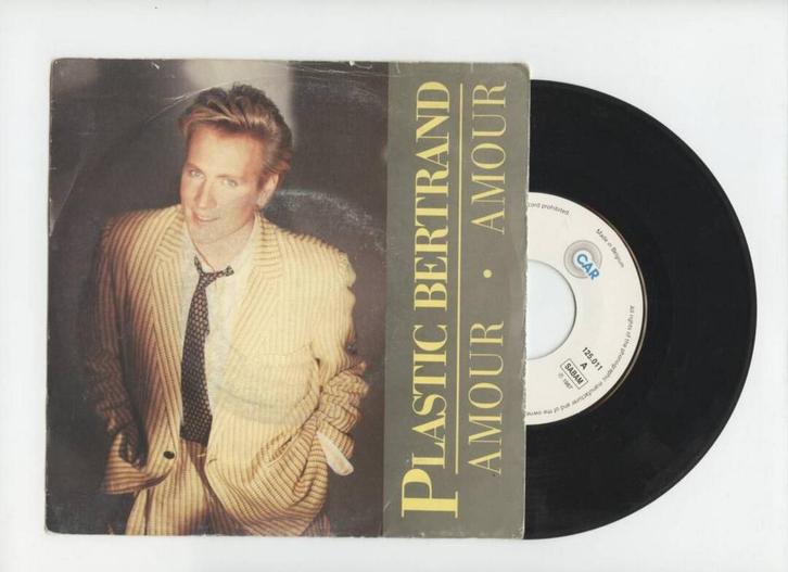 Plastic Bertrand – Amour-Amour (Frans) / (Engels) (1-7-Viny, CD & DVD, Vinyles Singles, Enlèvement ou Envoi
